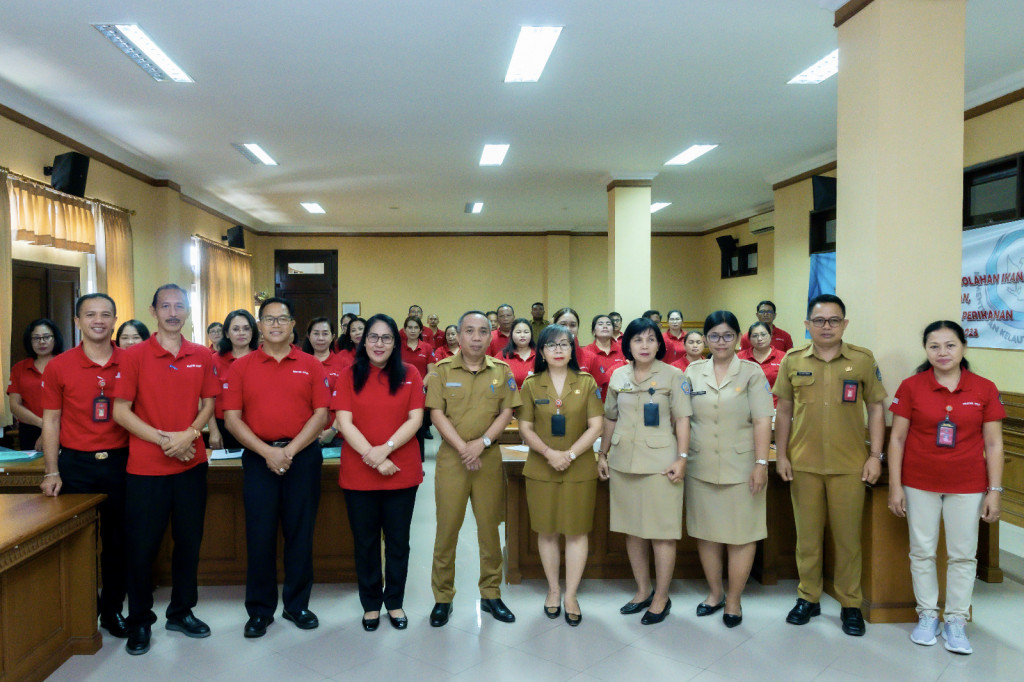 Dinas Perikanan Kabupaten Badung Gelar Bimtek Pengolahan Ikan